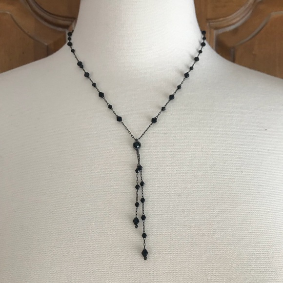 Jewelry - 1928 Black Necklace